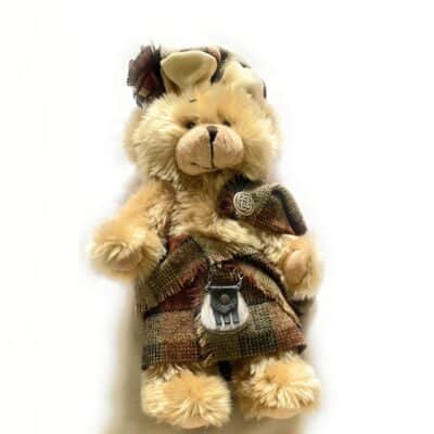 Highlander Bear in Tartan