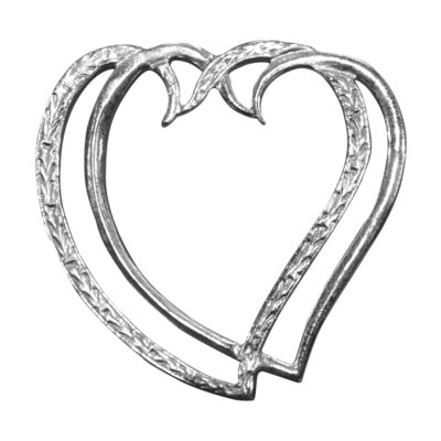 pewter luckenbooth brooch