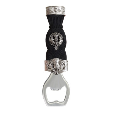 Sgian Dubh Bottle Opener with Clan Crest