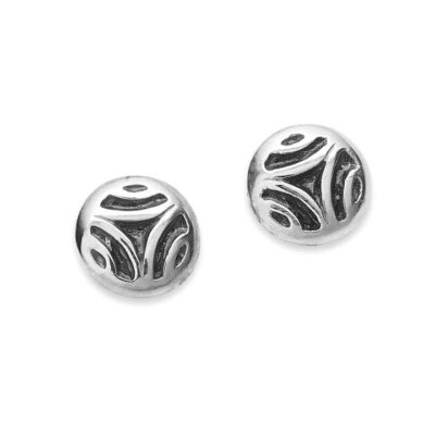 Silver Oronsay Stud Earrings