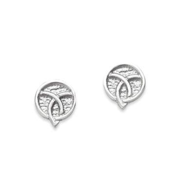 Silver Switha Celtic Stud Earrings