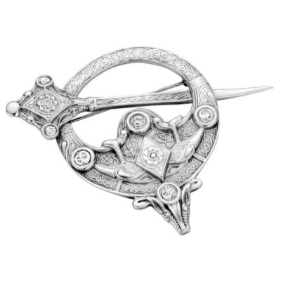 Silver Zoomorphic Penannular Brooch