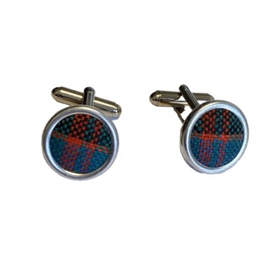Tartan Cufflinks for Men