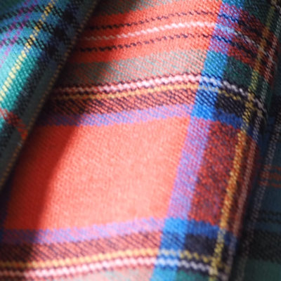 10/11oz Lightweight Tartan Fabric