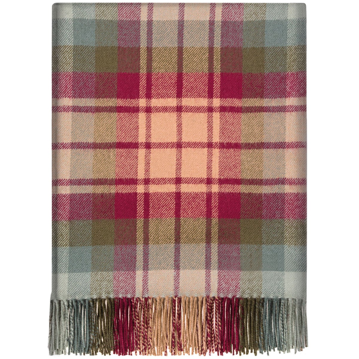 Auld Scotland Lambswool Throw