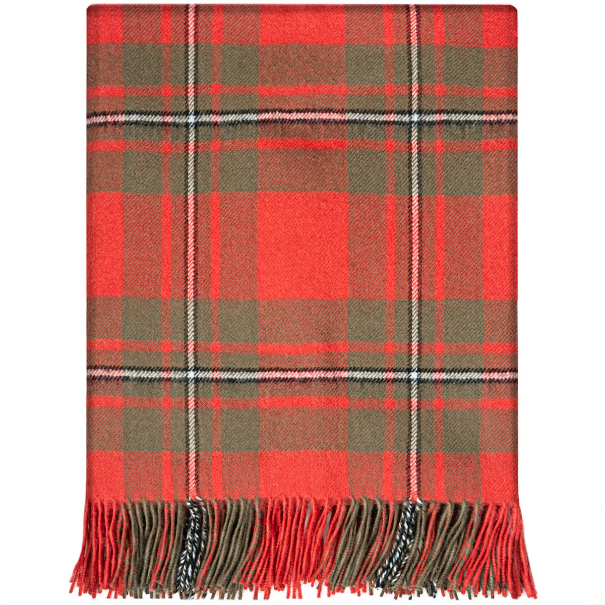 MacGregor Weathered Lambswool Throw