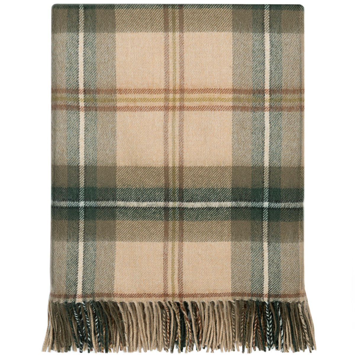 Saskatchewan Weathered Lambswool Throw